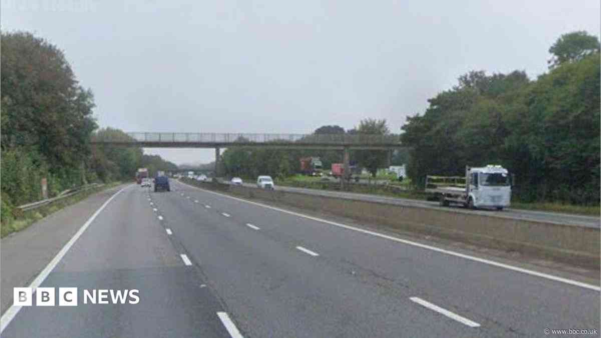 Man dies after being hit by lorry on M4