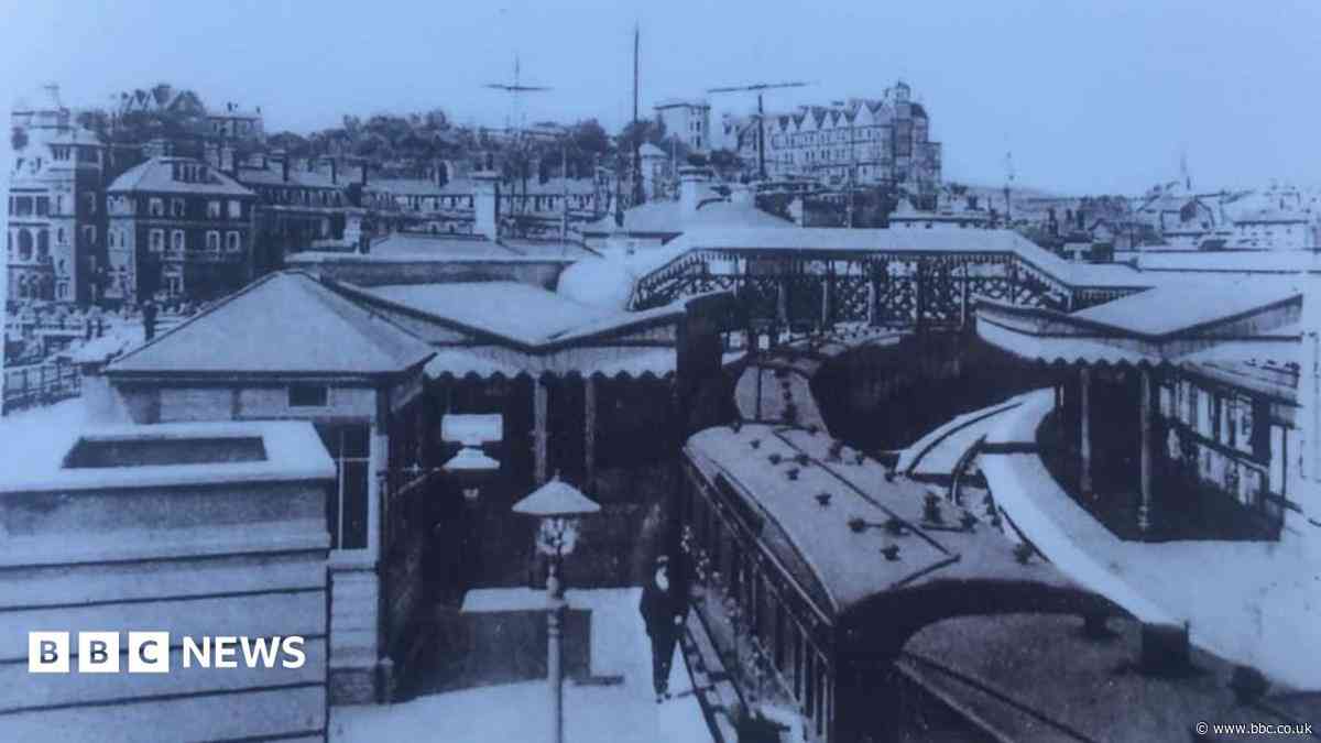 The seafront station link to Europe's front line
