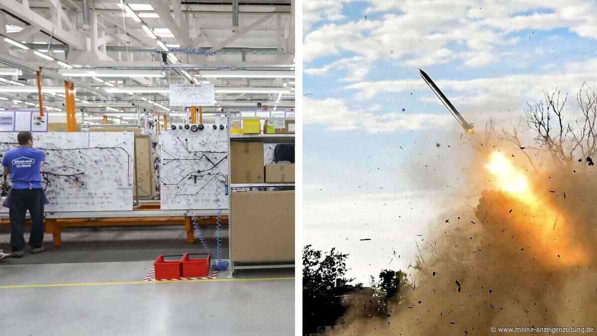 Russischer Luftangriff auf die Ukraine trifft deutsche Fabrik