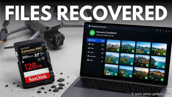Rescue Corrupted Drone SD Cards with Wondershare Recoverit
