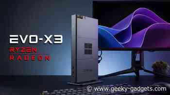 GMKtec EVO X3 Tops Apple M1 Ultra in Cinebench R24 Tests