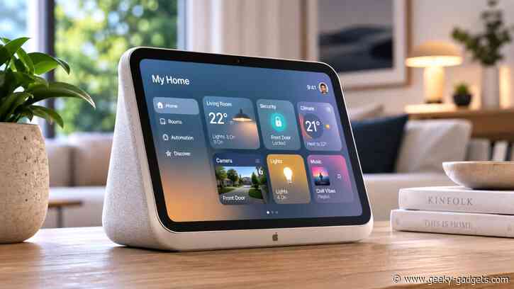 Leaked Apple Smart Home Hub: Release Date, Price, and Siri AI