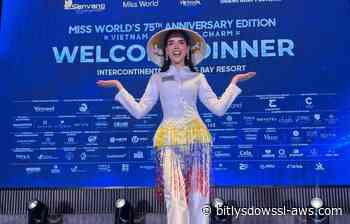 Mística Núñez llegó a Vietnam para representar a Venezuela en el Miss Mundo