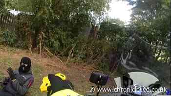 Boy arrested after stolen motorbike spotted in County Durham as police looking for dirt bike rider