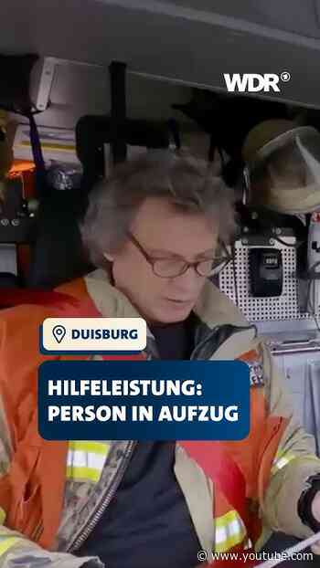 Aus Aufzug befreit | Feuer & Flamme | WDR #shorts