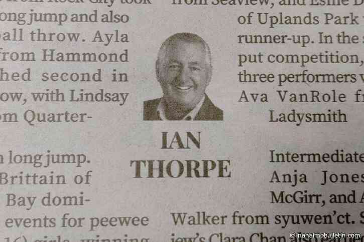 THORPE REPORT: Nanaimo student athletes show skills at track and field