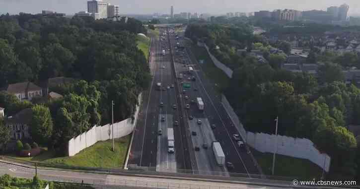 Major weekend traffic detours off I-285 in Cobb County, GDOT shut down for $370M rebuild