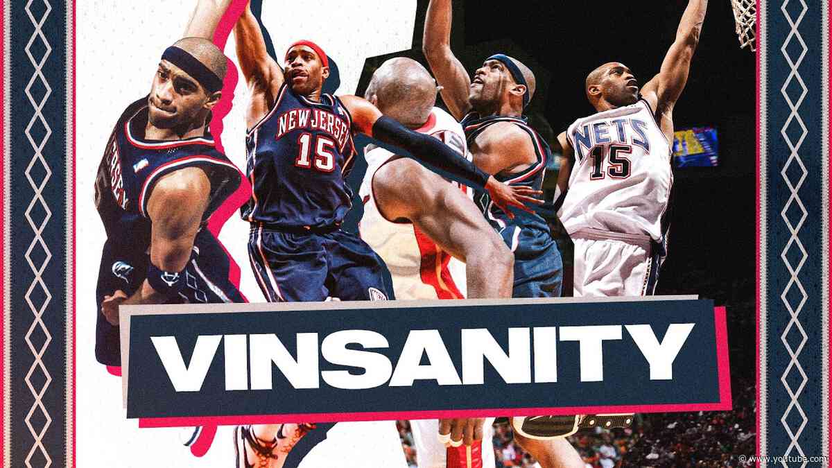 Every Vince Carter Nets Dunk!