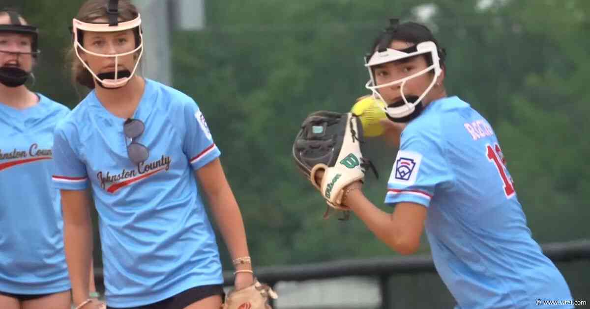 Johnston County softball team wins Little League Softball World Series title game 2-0 over Kentucky