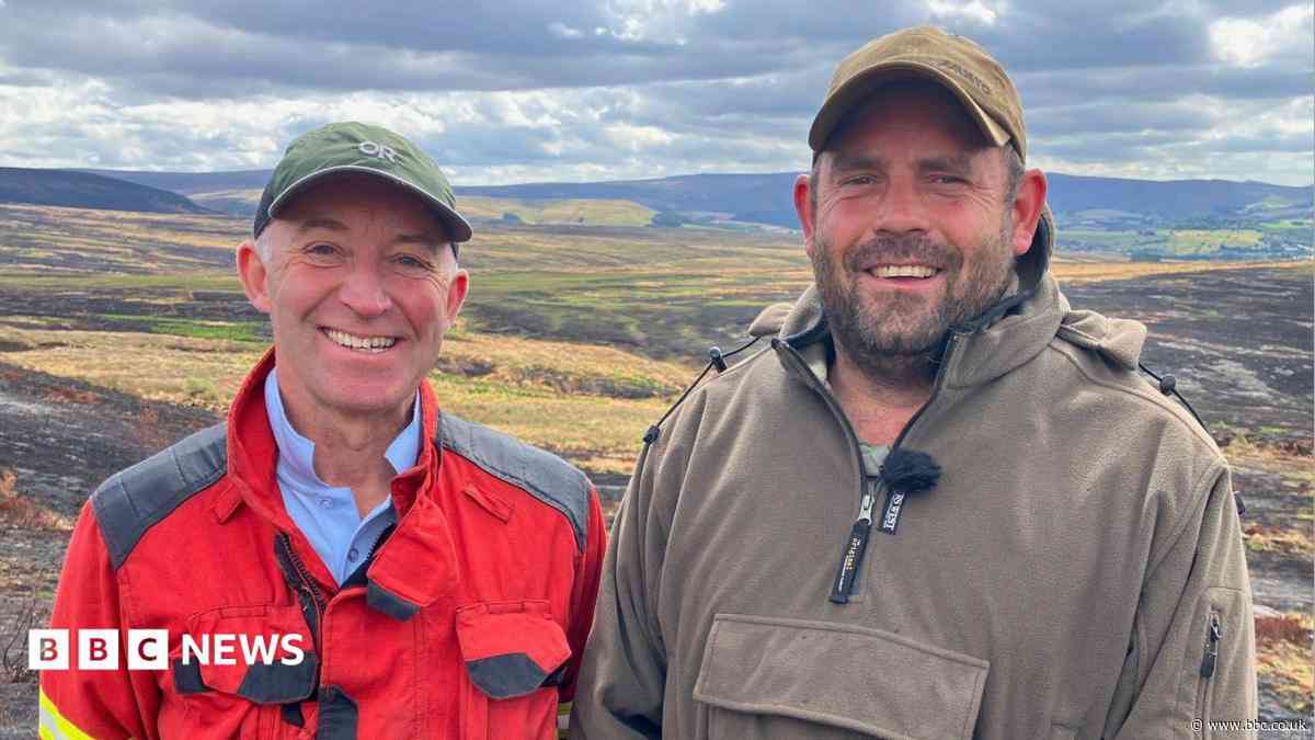 Vital role gamekeepers played in tackling moorland fire
