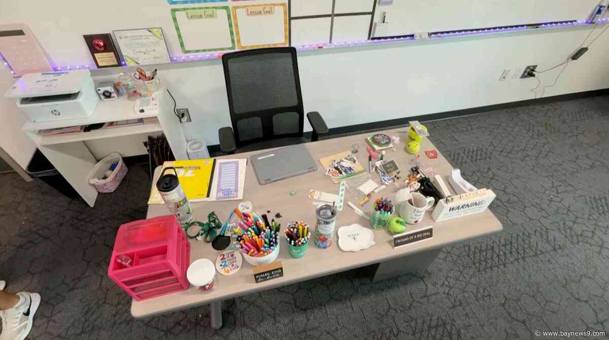 First-time teacher gets ready to kick off the new school year