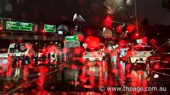 Drivers stranded in deluge as potholes wreak road chaos