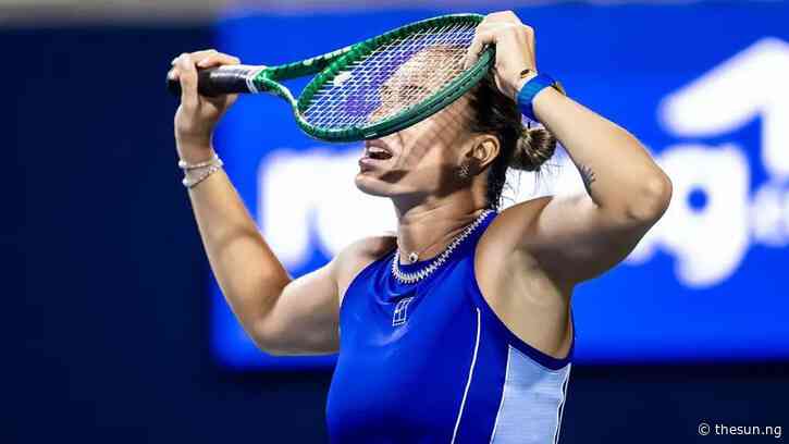 Sabalenka makes early Canadian Open exit