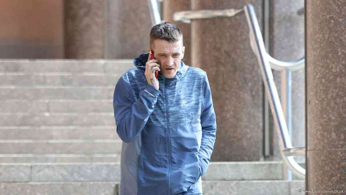 Newcastle lout threw rock at takeaway worker's car after argument over leak