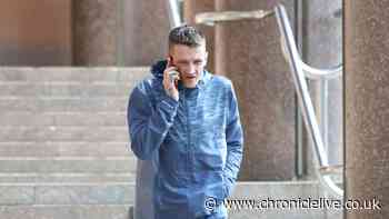 Newcastle lout threw rock at takeaway worker's car after argument over leak