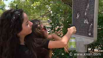Austin family spends time restoring historical markers around Central Texas