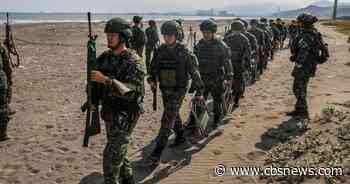 Taiwan practices war games as it fears increasing Chinese aggression, questions Trump's support