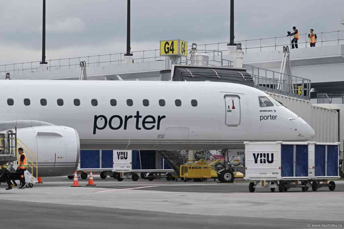 Porter Airline flight cancelled due to child refusing to fasten seatbelt