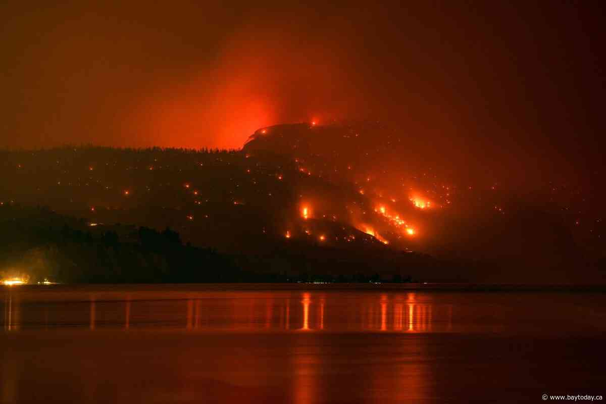 RCMP say woman, 80, died trying to escape B.C. wildfire