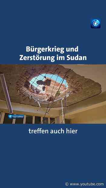 Bürgerkrieg im Sudan #tagesschau #nachrichten #sudan
