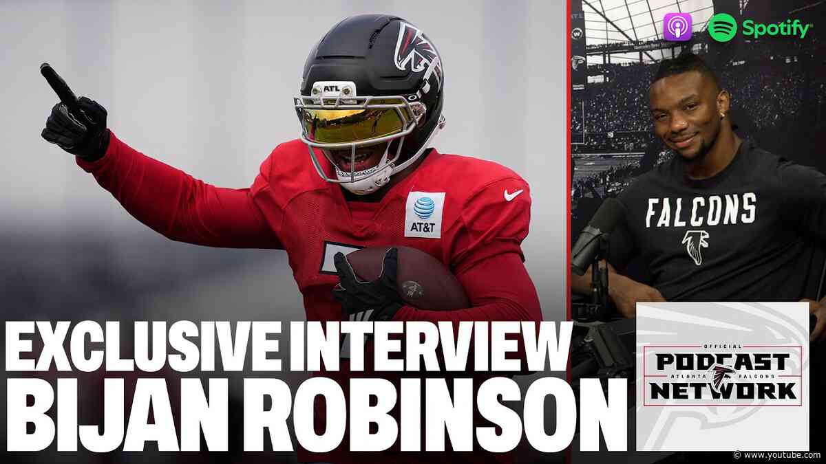Bijan Robinson talks new contract & excitement for 2026 run game | Atlanta Falcons Podcast