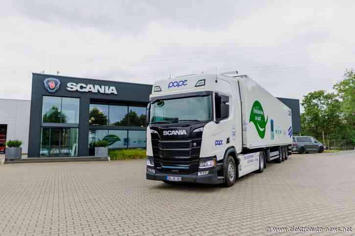 Scania und Pape: E-Lkw im Kühltransport-Alltag