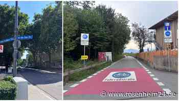 Neue Fahrradstraßen in Rosenheim: Wo Radfahrer bald Vorrang haben – und Autofahrer das Nachsehen