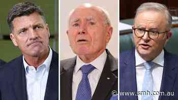 John Howard makes last-ditch plea for PM and Taylor to go harder on gambling