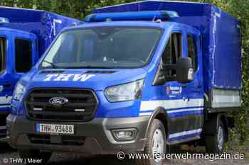 THW beginnt Auslieferung von 750 Mannschaftslastwagen