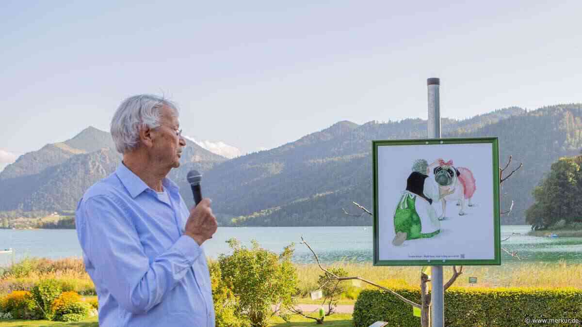 Schlierseer Humorparcours zeigt Cartoons zu „Mensch und Hund"