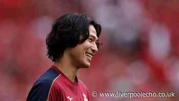 Takumi Minamino makes 'very, very emotional' admission after Liverpool return