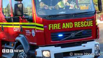 Seventy firefighters tackle blaze at sports club