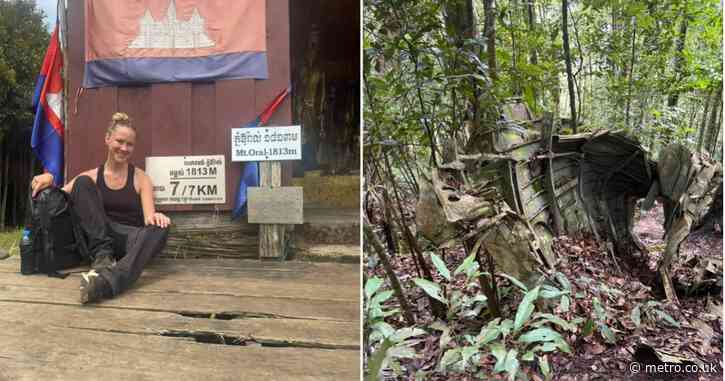 I hiked Cambodia’s highest mountain and stumbled across a plane crash