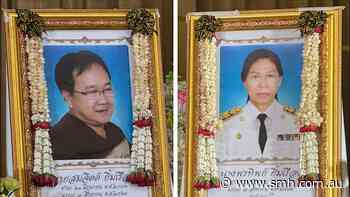 ‘They loved the boy a lot’: Thai school shooter farewelled alongside the grandparents he murdered