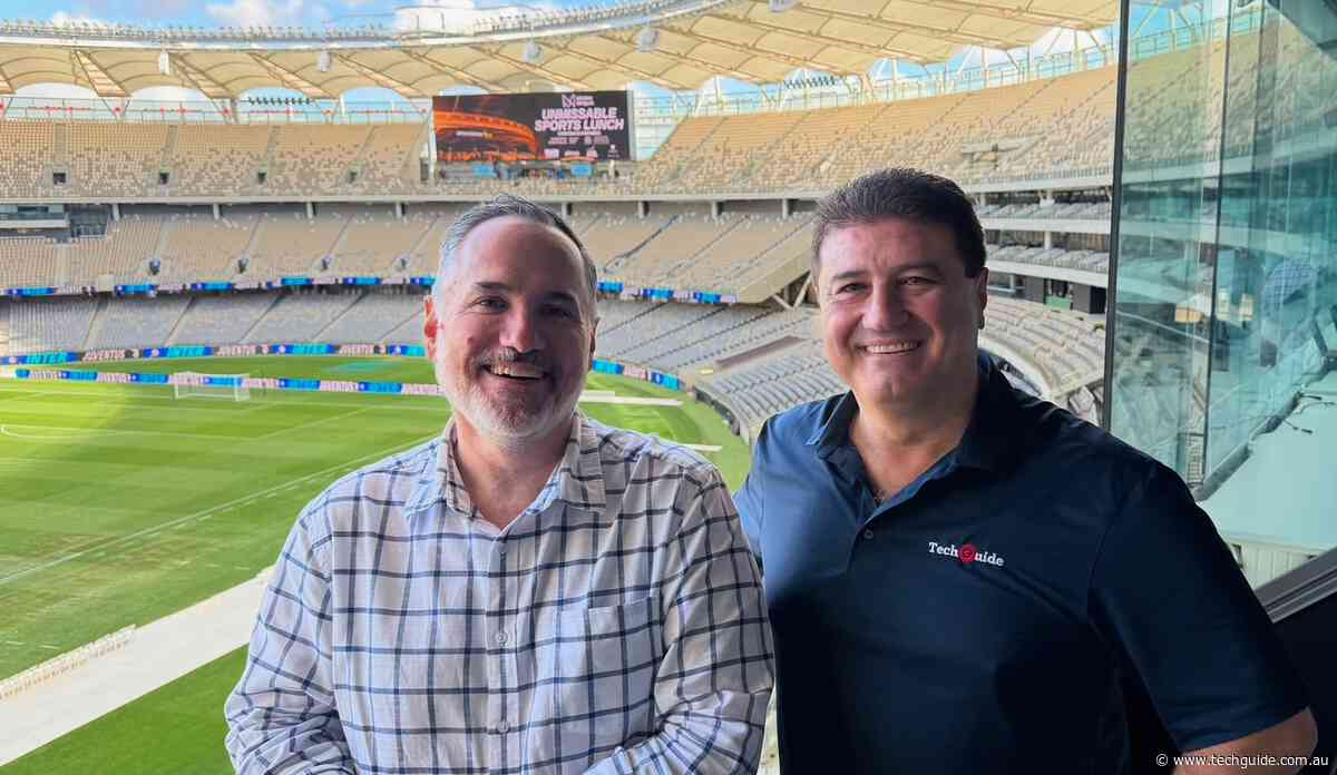 Two Blokes Talking Tech coming to you live from Optus Stadium