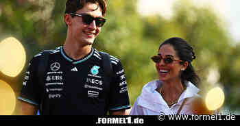 Mercedes-Star im Glück: George Russell und Carmen Montero Mundt verlobt
