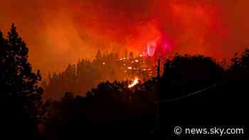 Thousands evacuated as huge wildfire spreads in Canada
