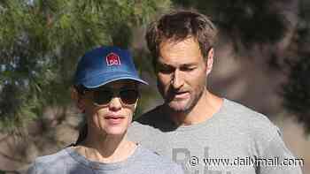 Jennifer Garner and boyfriend John Miller enjoy VERY rare outing together as they hike with their dogs in LA
