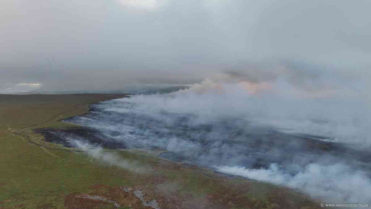 Keep windows and doors closed warning issued as huge wildfire continues to burn