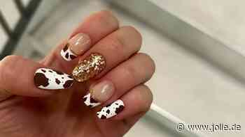 Nageltrend: Süße Kuh-Nägel sind die coolste Maniküre für alle Cowgirl-Fans