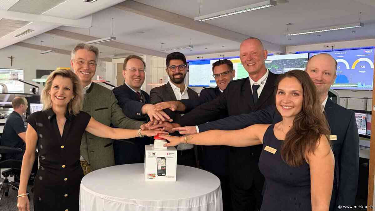 Ersthelfer-App „Team Bayern" startet in Rosenheim und Miesbach
