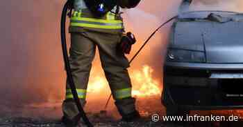 Kreis Bamberg: Transporter in Vollbrand - enormer Schaden