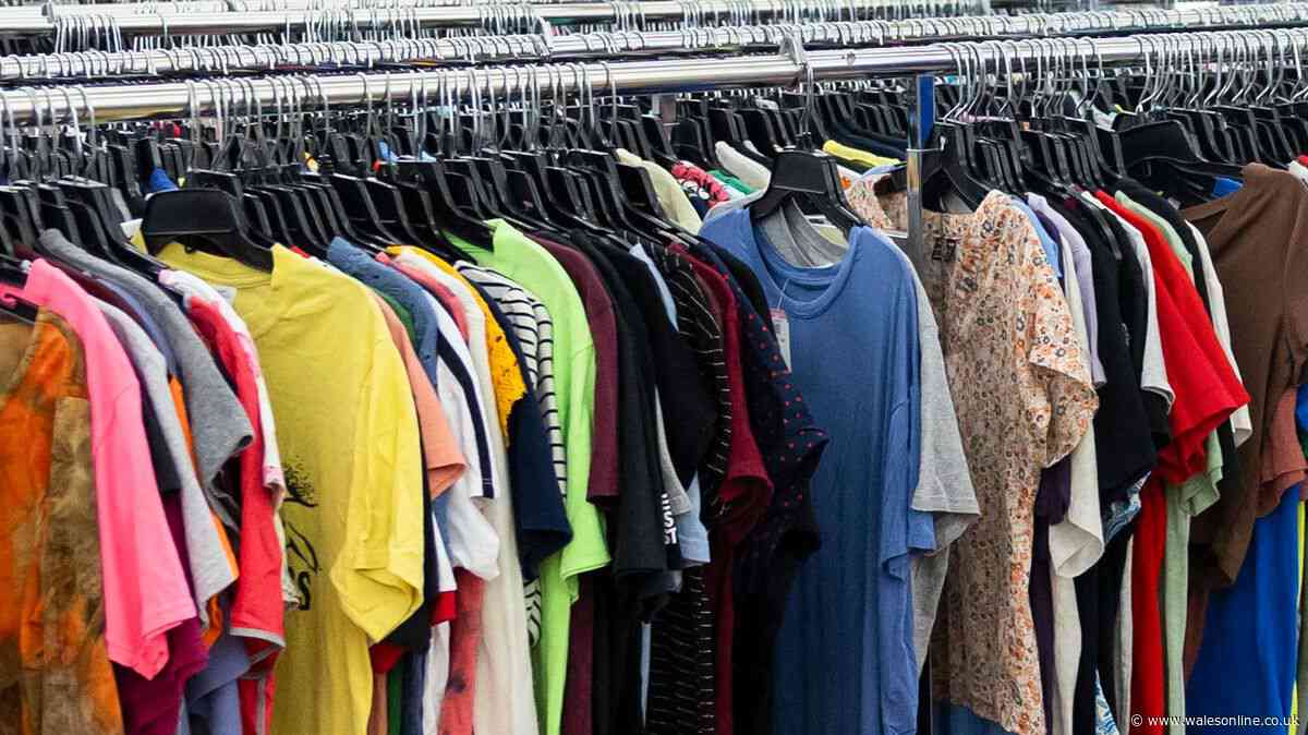Shopper walks into charity shop and is fuming after spotting what's on rails