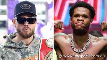 ‘Ain’t heard a thing’: Aussie’s big ‘ducking’ claim at US superstar as Pom threatens to ruin mega-fight