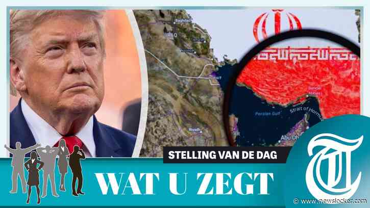 Stelling: De VS moet eisen Iran inwilligen voor heropening Straat van Hormuz