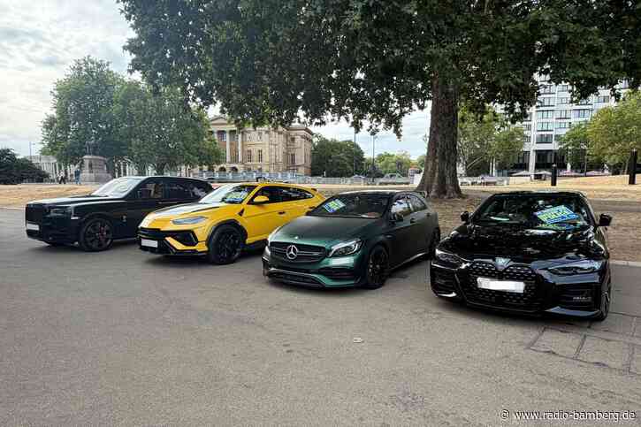Londoner Polizei beschlagnahmt Dutzende Luxusautos