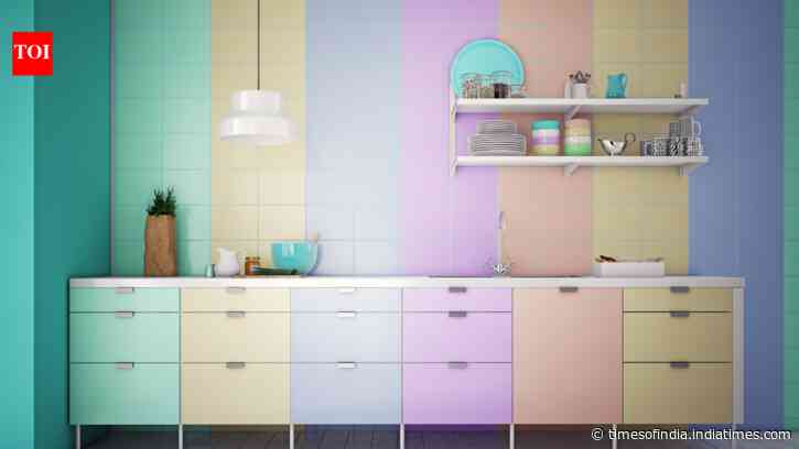 Add Colour To Kitchens: 5 easy ideas to brighten monochrome spaces; from shelves to lighting