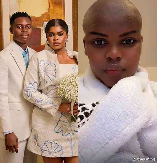 Jarvis reveals why she barbed hair for wedding