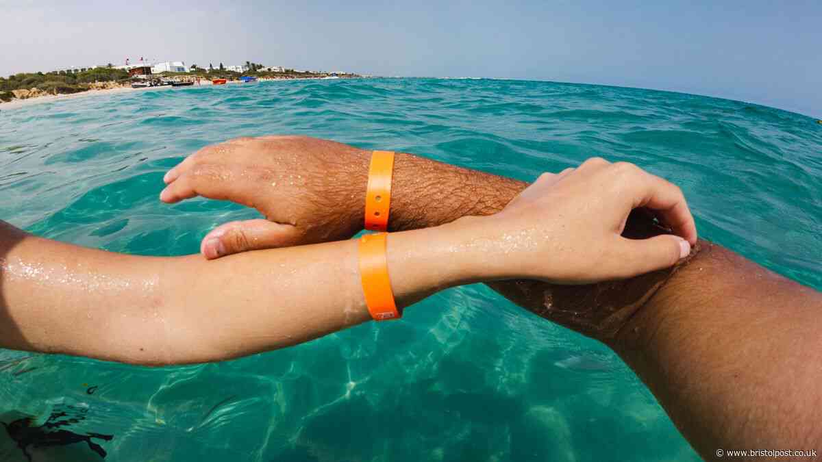 Wristband warning as holidaymakers urged to make change when leaving resort
