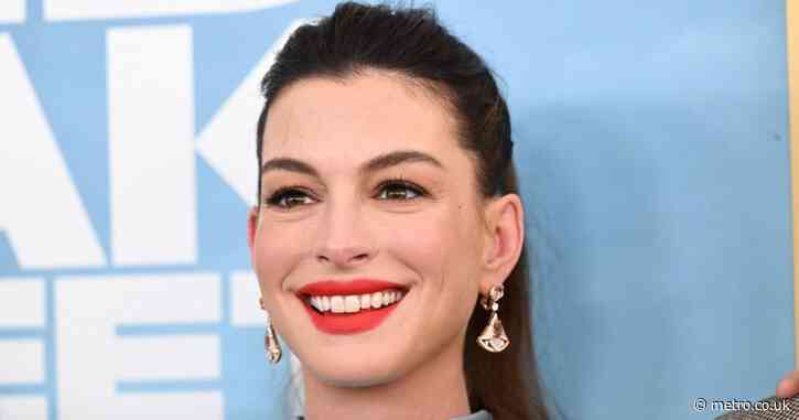 Anne Hathaway redefines pregnancy style with controversial red carpet look